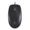 MOUSE LOGITECH B100 USB BLACK