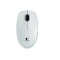 MOUSE B100 LOG OEM USB WH WHITE CON SCROLLING