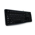 TASTIERA K120 LOG BLACK USB SLIM RETAIL LOGITECH